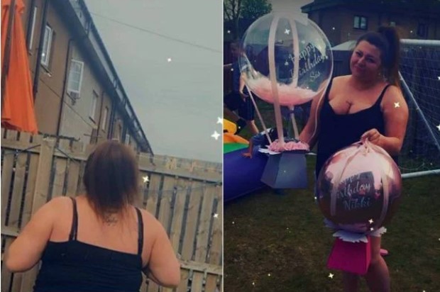  Balão escapa e leva embora R$ 800 que mulher ia ganhar de aniversário