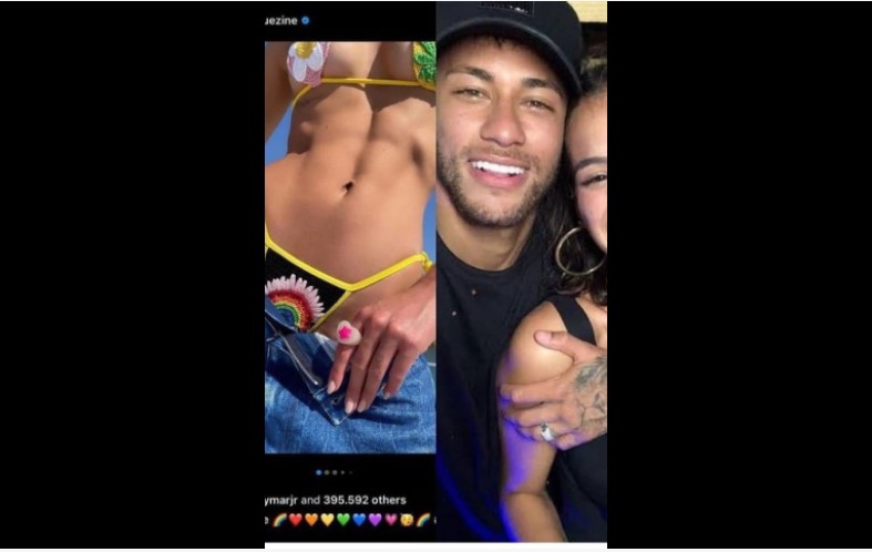 Neymar curte foto de Bruna Marquezine, mas aparentemente se arrepende
