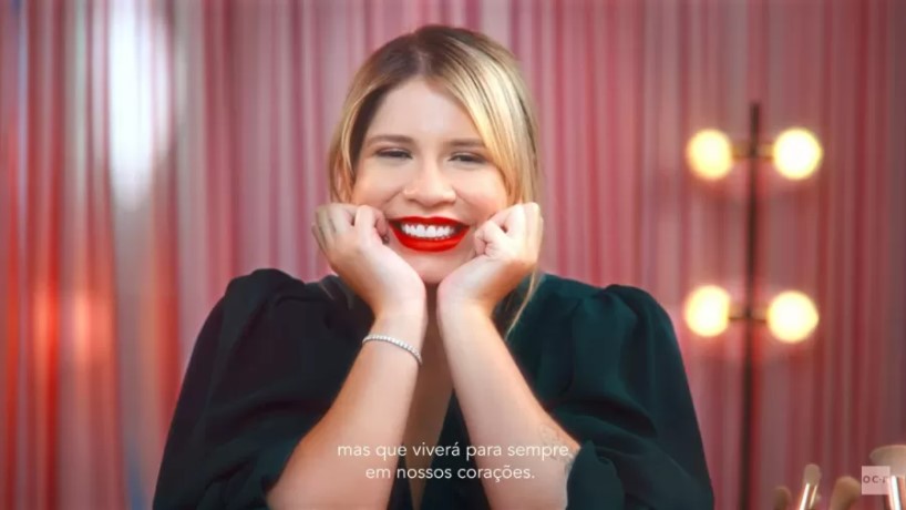  Marca lança linha de maquiagem criada em parceria com Marília Mendonça