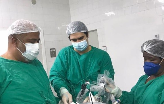  Cirurgia é realizada de forma inédita no Hospital Carlos Chagas, em Itabira