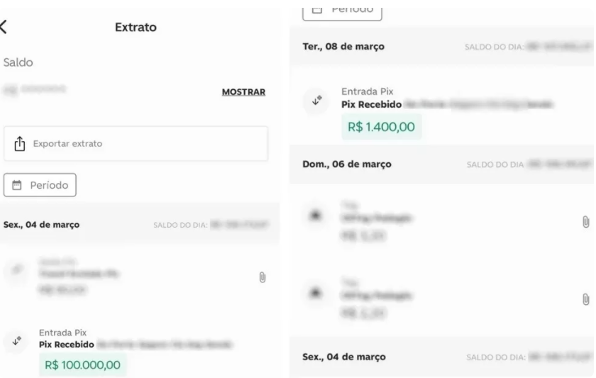  Advogada recebe pix de R$100 mil por engano em Goiás; “Estava com medo”
