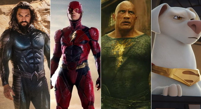  Adão Negro, Aquaman 2 e outros: Warner adia (quase) todos os filmes da DC